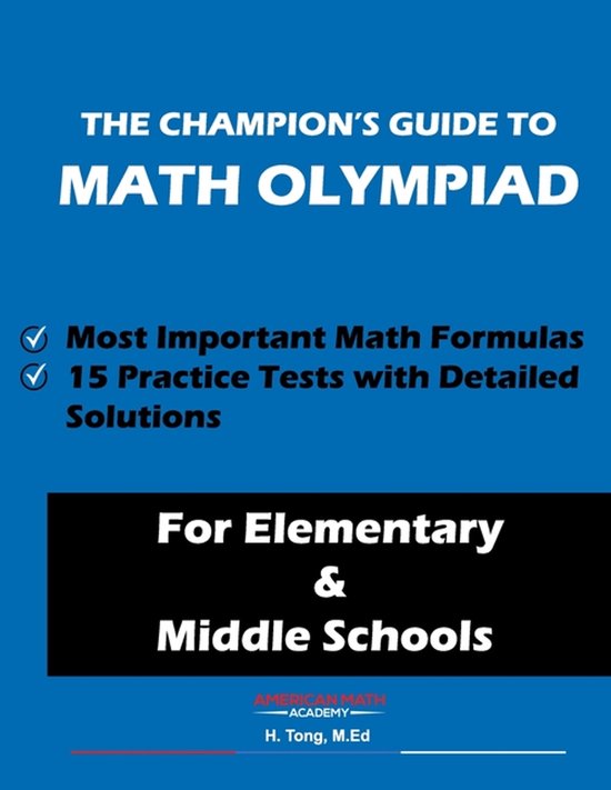 The Champion's Guide to Math Olympiad - cover