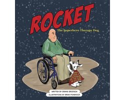 Rocket the Superhero Therapy Dog.