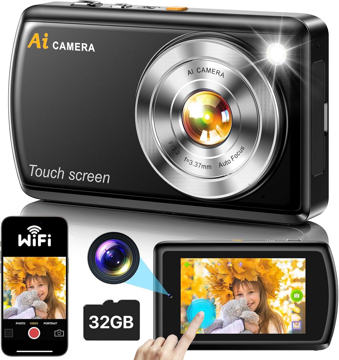 Slimme Digitale Camera met Kunstmatige Intelligentie