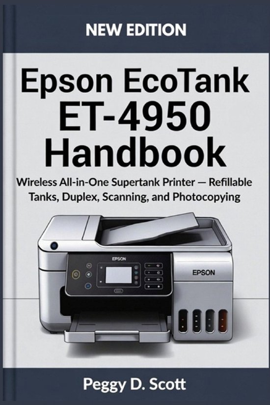 Epson EcoTank ET-4950 Handbook - cover