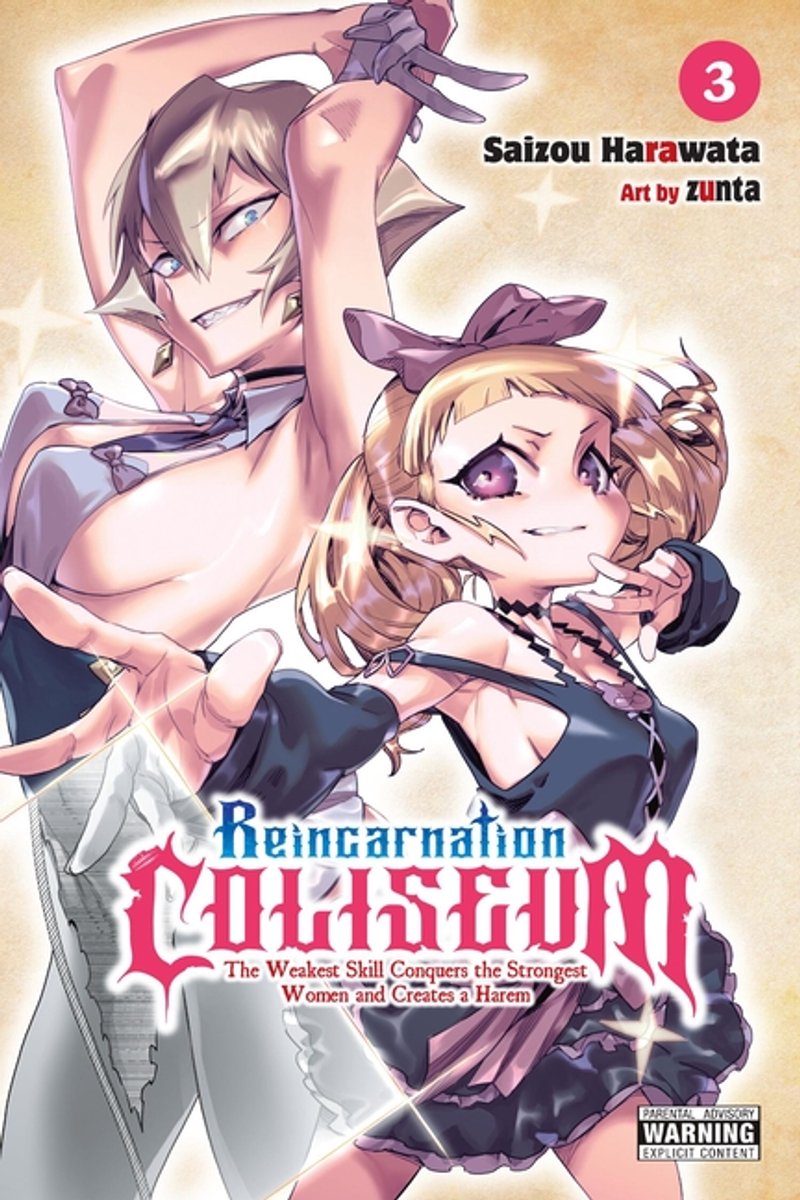 Omslag van Reincarnation Coliseum (Manga)- Reincarnation Coliseum, Vol. 3 (Manga)