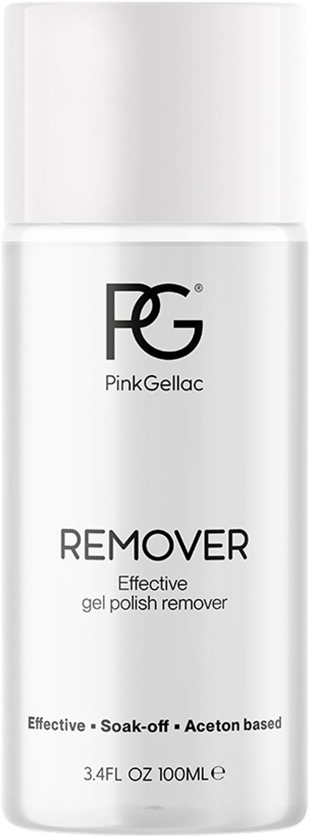 Pink Gellac Gellak Remover 100ml - Gel Nagellak Remover met Aceton - Nagellakremover voor zachte verwijdering