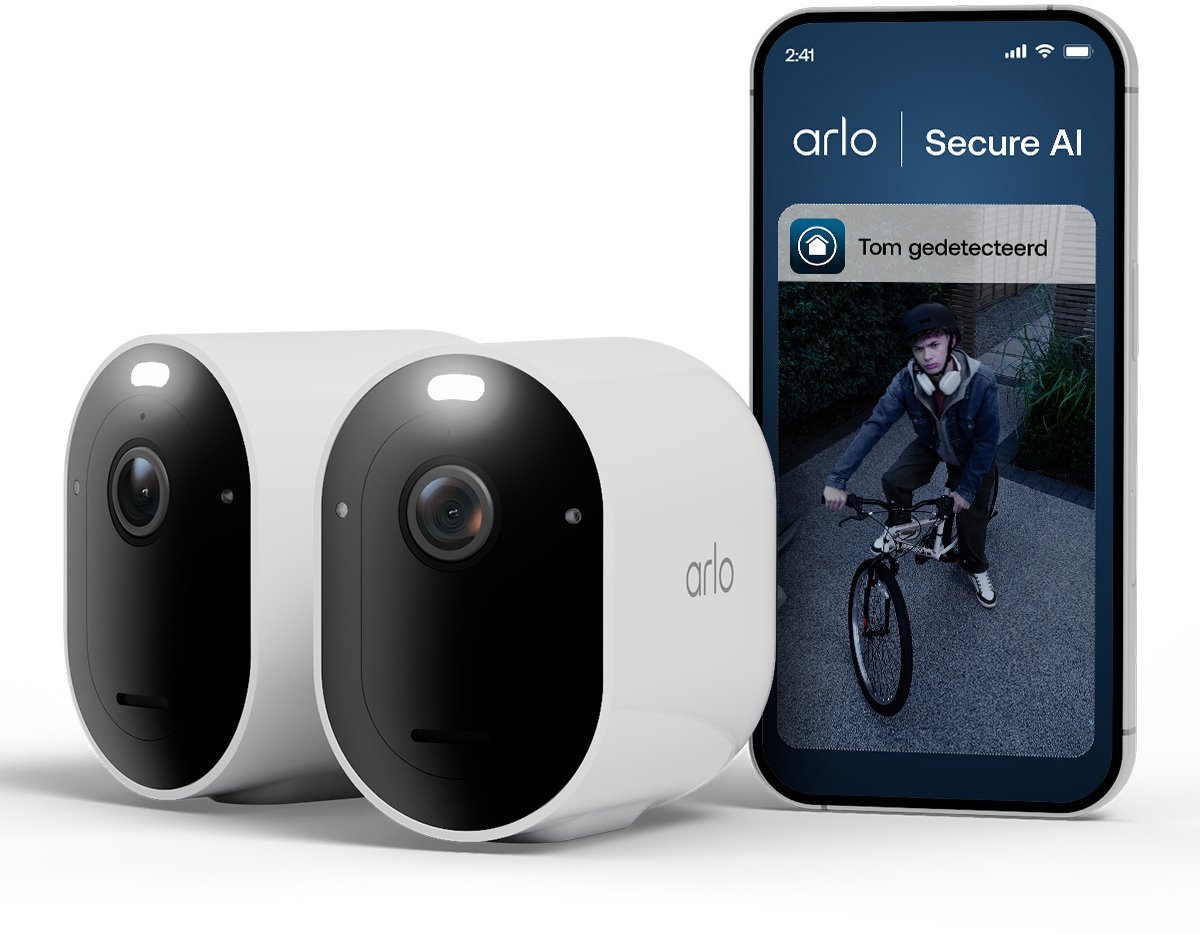Arlo Pro 6 2K+ beveiligingscamera - 2 IP-Camera's – foto 3