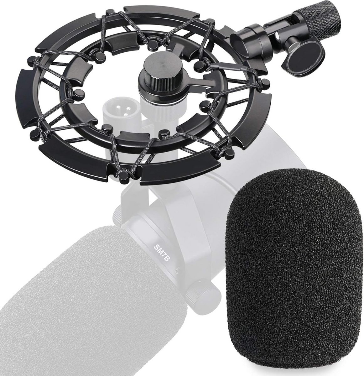 Microfoon Standaard Set met Popfilter en Schokdemper voor Studio Opnames
