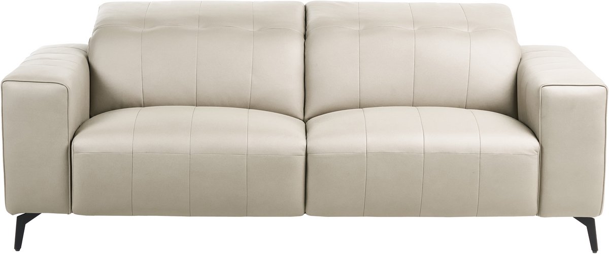 OMMEL - Driezitsbank - Lichtbeige - Polyester