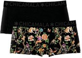 Chicamala – Boxershort Meisjes – 2 Pack – Normale Lengte – Onderbroek Meisjes – Kinderkleding – Meisjes Ondergoed – 95% Katoen – Meisjeskleding