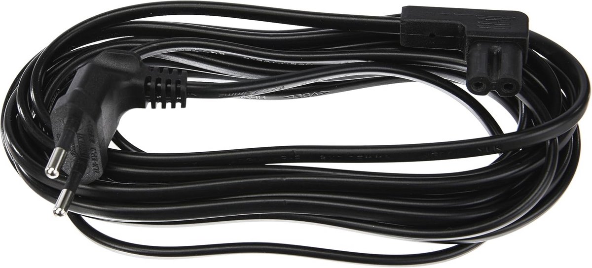 5 Meter Stroomkabel C7 Geschikt voor Radio, PC, TV en Flatscreens
