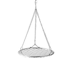 Vogelspeelgoed van roestvrij staal - Speelgoed voor kleine huisdieren - Hangende accessoires voor vogelkooien - Geschikt voor diverse vogels - Voor evenwichtstraining van kleine papegaaien, hamsters,enz.