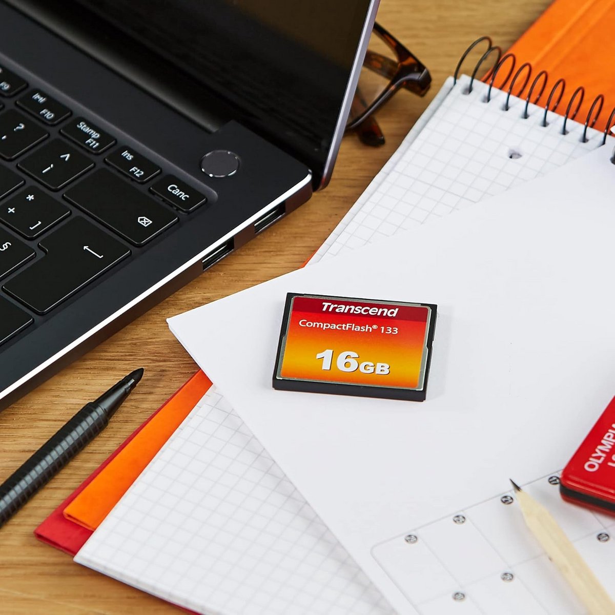 16GB CompactFlash CF Kaart 133x Snelheid - Robuuste MLC Opslag voor DSLR Camera's
