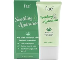 Fae Glijmiddel Waterbasis met Aloë Vera - Lubricant 80ml - Veilig voor Condooms & Sex Speeltjes - Lube - voor de Gevoelige huid