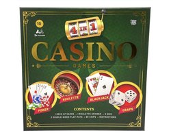 Casino Games 4 in 1 poker/roulette/blackjack/craps
