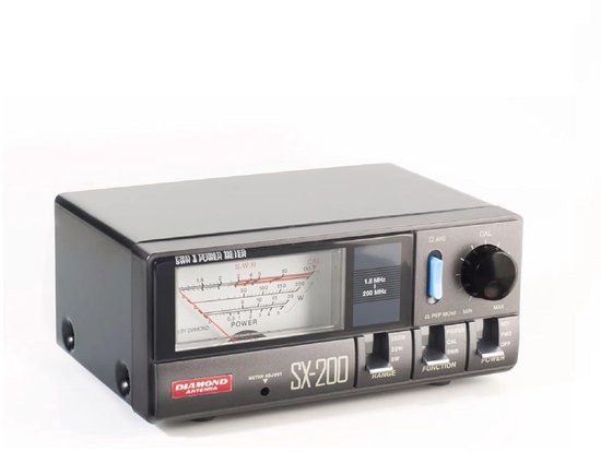 SWR Vermogensmeter - Radio Meetinstrument - Antenne Afstemming - Verlicht Instrument - 1.8-200MHz - Zwart — afbeelding 4