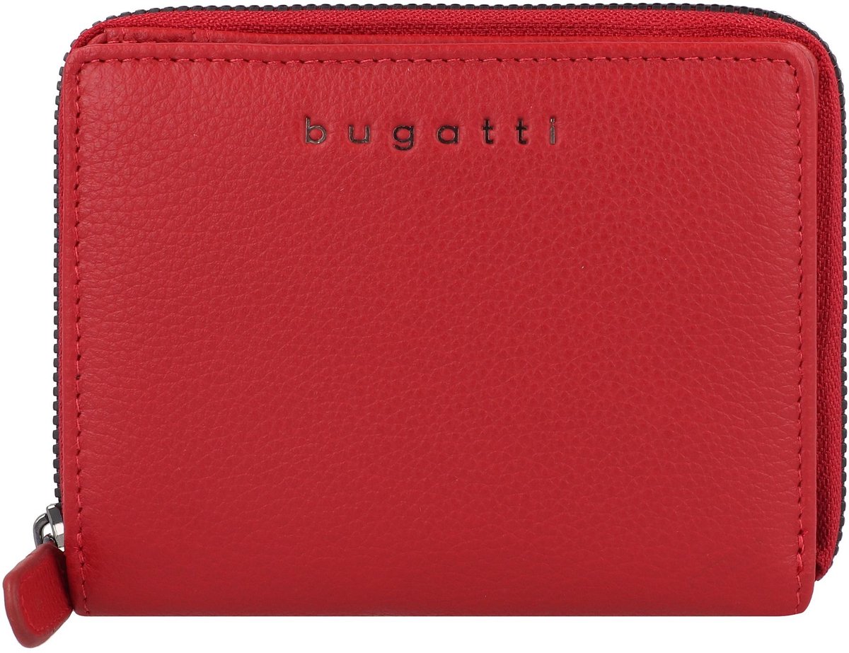 Bugatti Mira Portemonnee Leer 13 cm - Dames - Horizontaal - rot