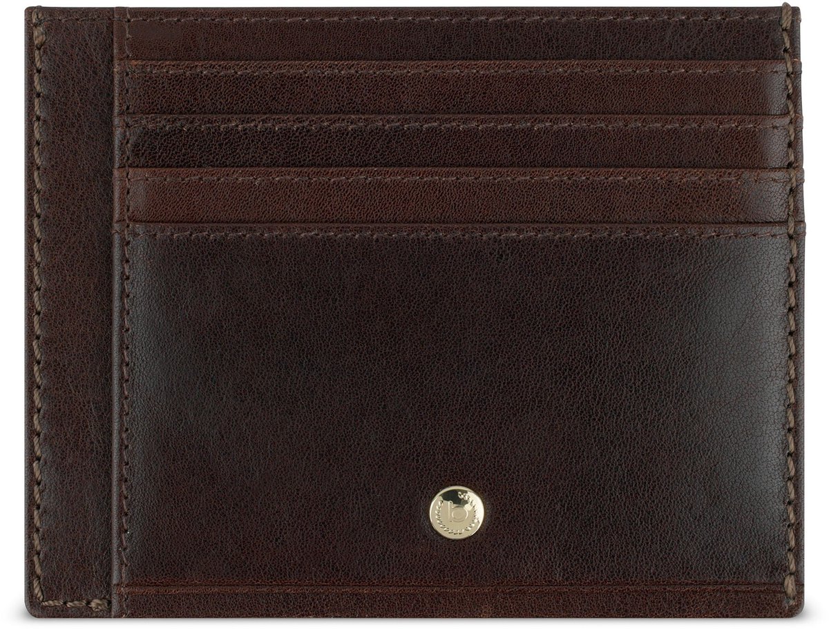 Bugatti Neaples Kredietkaart etui RFID-bescherming Leer 11.5 cm - 8 Sleuven - braun