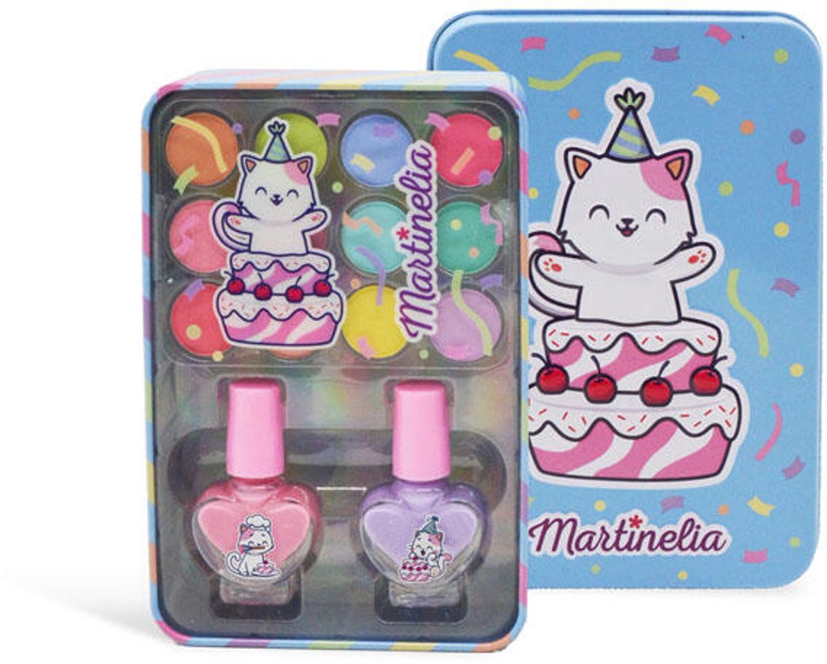 Martinelia Yummy - Kleurenset Oogschaduw en Nagellakken voor Kinderen - 1 stuk