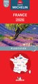 Carte Michelin 791 France 2026, plastifiée, avec image de champs de lavande et d'un arbre. Carte de France avec villes comme Paris, Lyon et Nice.