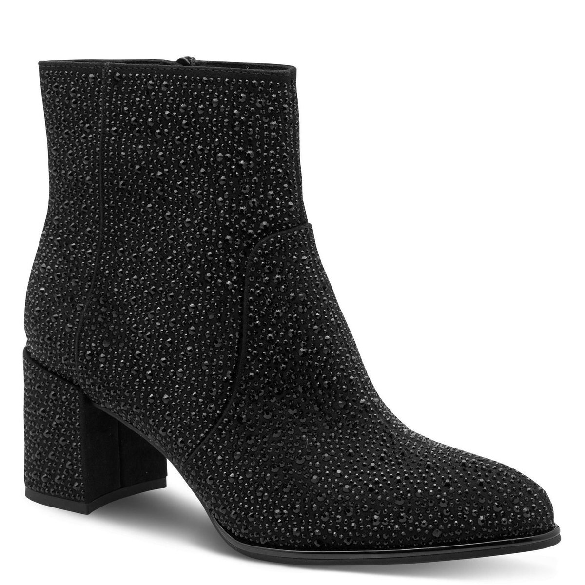 Marco Tozzi Dames Enkellaarsje 2-25398-45 001 F-breedte Maat: 39 EU