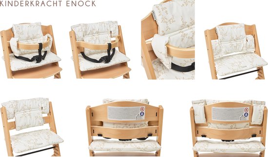 Meyco Baby Branches stoelverkleiner meegroei - sand van Meyco — afbeelding 3