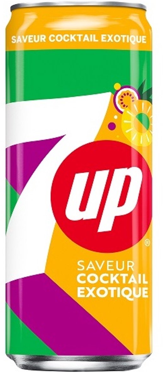 7-Up - Cocktail Exotique - 24 x 0,33 Liter