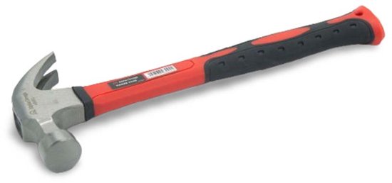 HAKZEON 4 stuks kleine hamer, 226 ml klauwhamer, stompe mini-hamer met antislip handvat voor thuis en doe-het-zelf