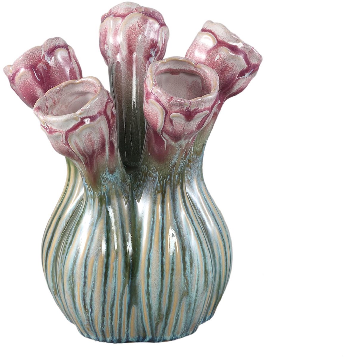 PTMD Vaas Annmarie - Paars - 17x17x23.5cm