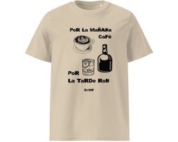 T-Shirt Bad Bunny - DtMF Por la mañana café, por la tarde ron - M
