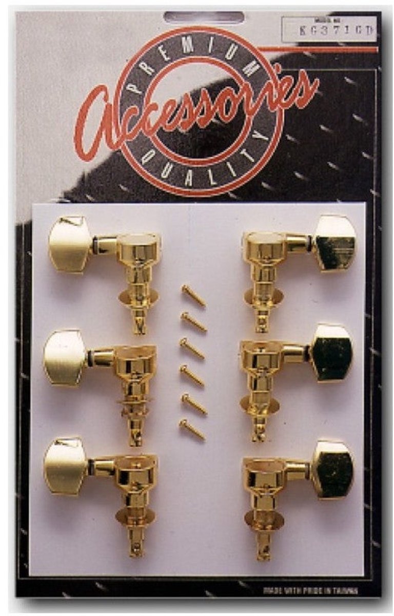 Stagg KG371GD 3x3 stemmechanieken goud