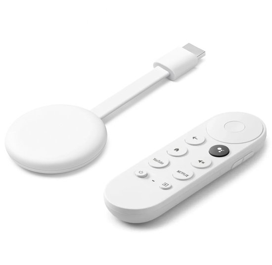 BMN® Android TV Dongle 4K HDR & Android 14 - Streaming Box met WiFi & Bluetooth - Chromecast Voor Tv - Google Voice Assistant - Geschikt voor Netflix