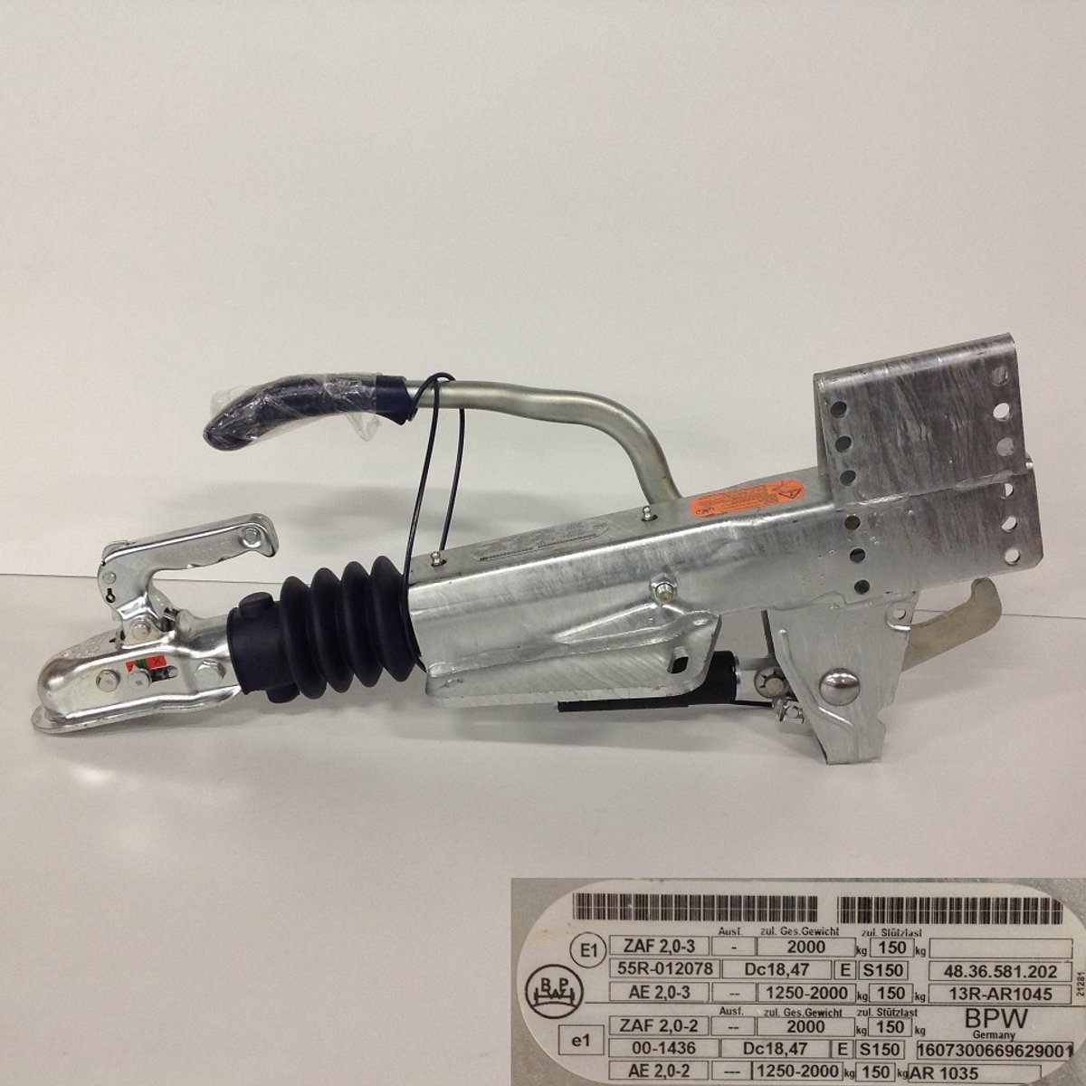 BPW oplooprem ZAF 2.02-2 120/167-217 EM 220RB Console zij