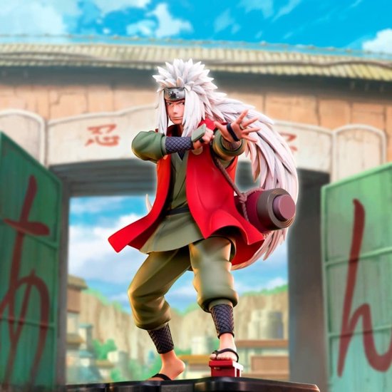 Abystyle Jiraiya Naruto-figuur Rood