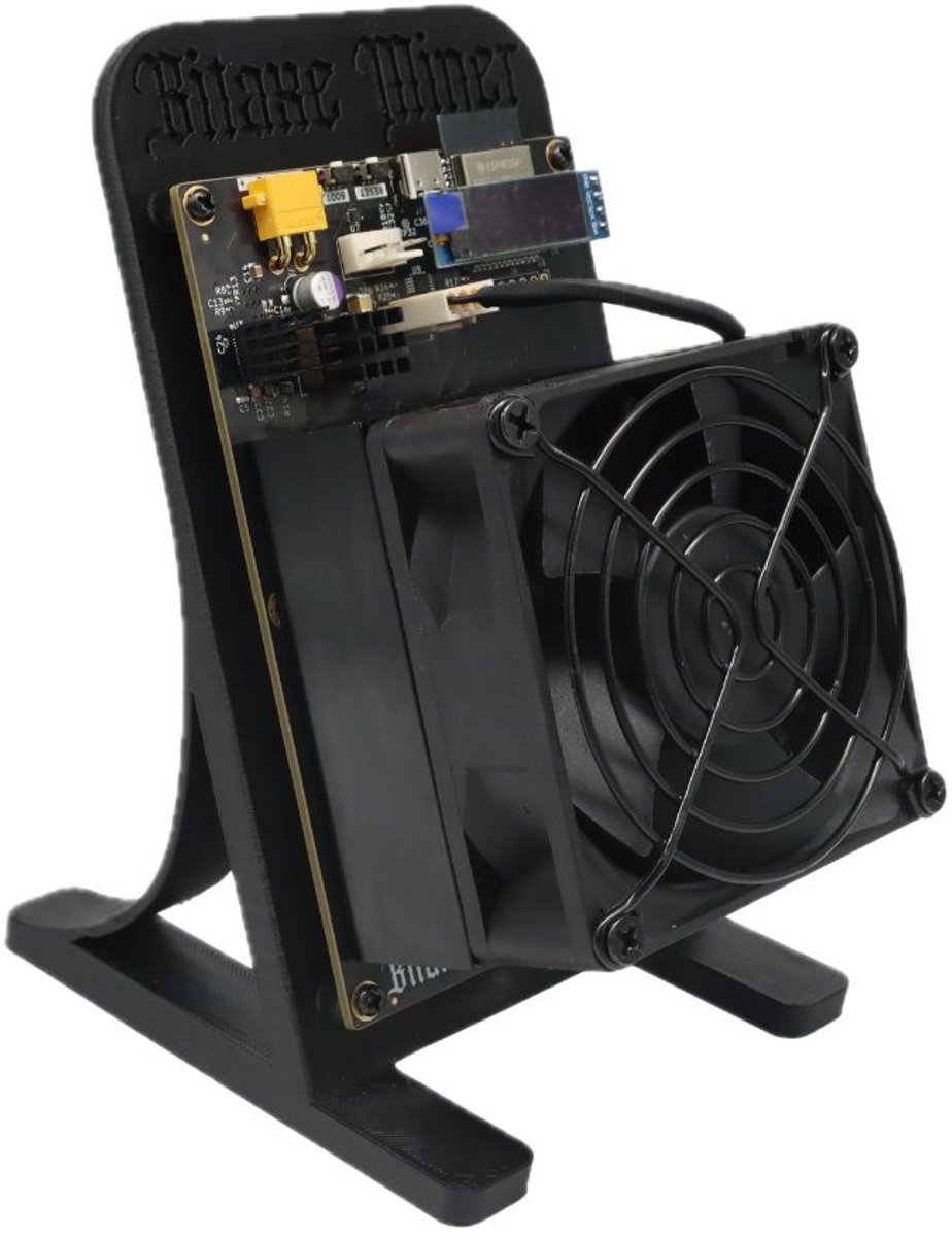 Bitaxe Supra Hex 701 - Inclusief Stand & EU Stekker - 2,4TH/s Bitcoin Miner - Solo miner - Zwart — cadeau in Cadeau-ideeën - foto 3