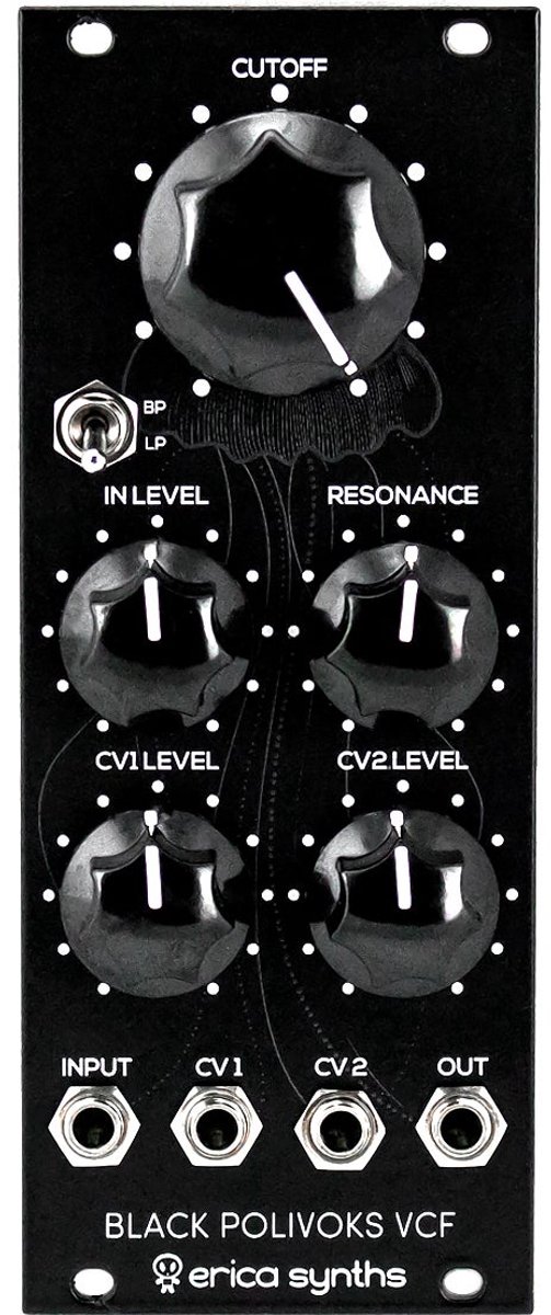 Erica Synths Black Polivoks VCF v2 - Filter modular synthesizer
