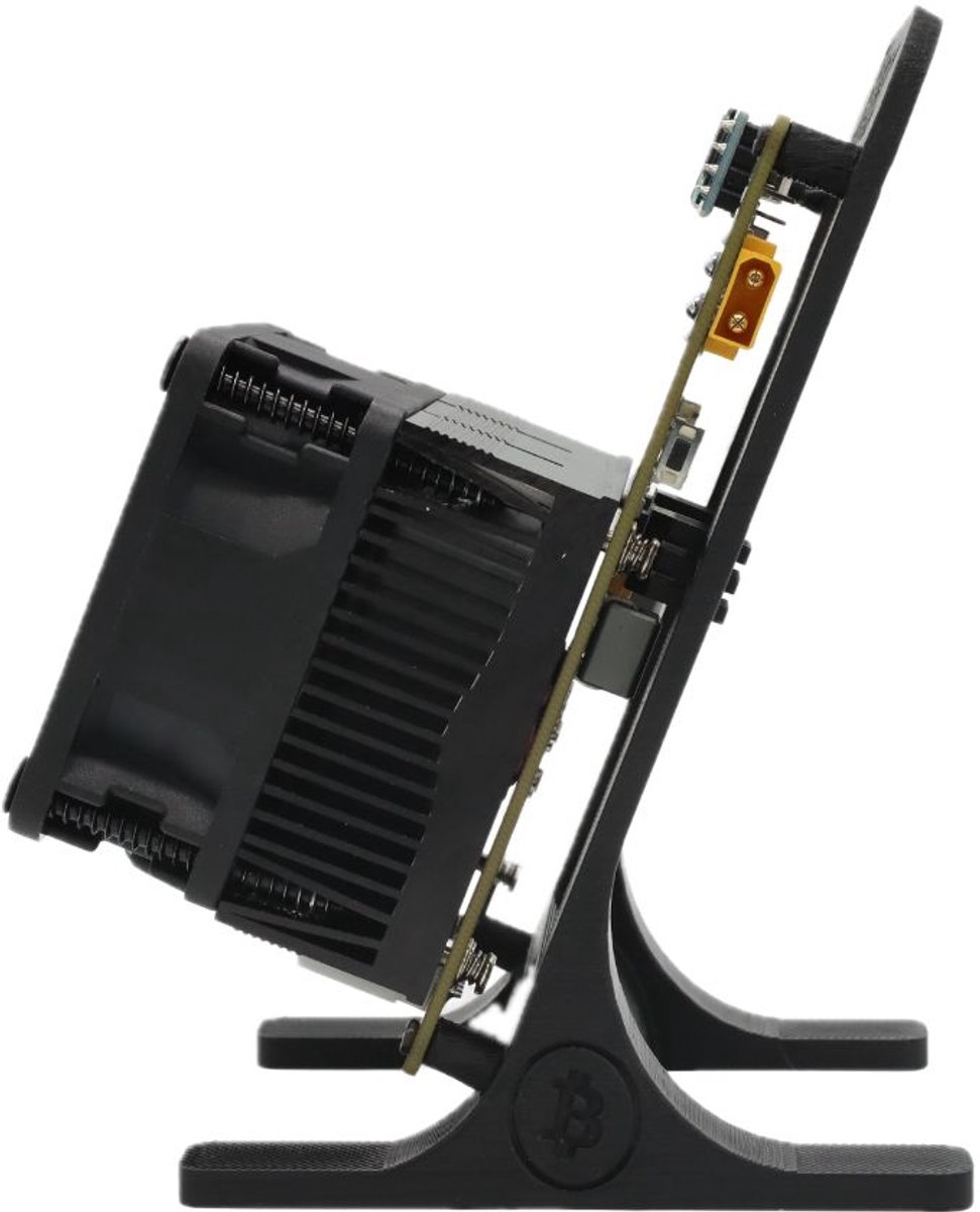 Bitaxe GT801 - Inclusief Stand & EU Stekker - 2,4TH/s Bitcoin Miner - Solo miner - Zwart — cadeau in Cadeau-ideeën - foto 3