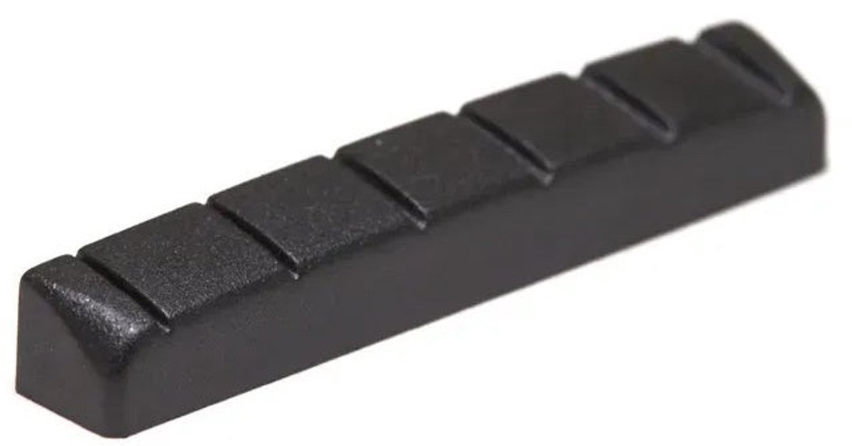 Graph Tech PT 6226 00 Black TUSQ XL Slotted Guitar Nut 1 5/8" Lange Akoestisch/Elektrisch Plat