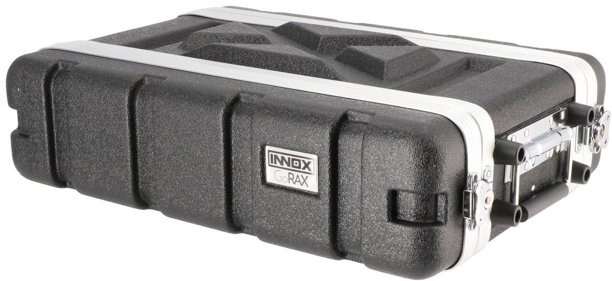 Innox GoRAX 2U8 double-door flightcase 2U, 20 cm diep