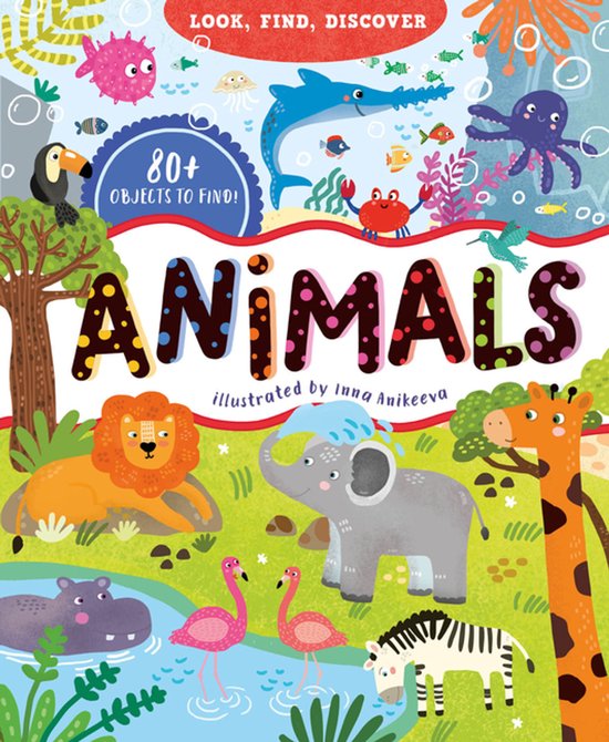 Look, Find, Discover- Look, Find, Discover: Animals - cover