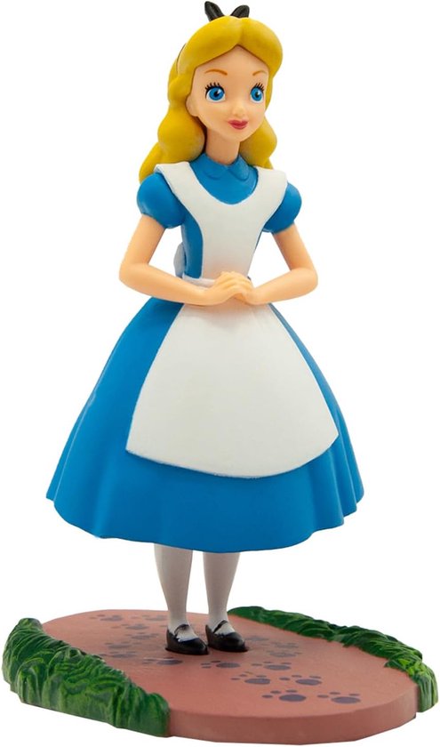Bullyland 11400 – Speelfiguur en verzamelfiguur Alice uit Alice in Wonderland – ca. 10,4 cm – levensecht en detailrijk vormgegeven – ideaal als taartfiguur en klein cadeautje voor kinderen vanaf 3 jaar.