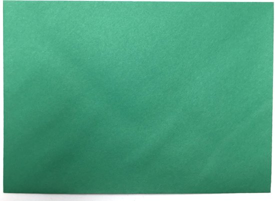 100 Luxe Enveloppen - C6 11,4 x 16,2 cm – Groen