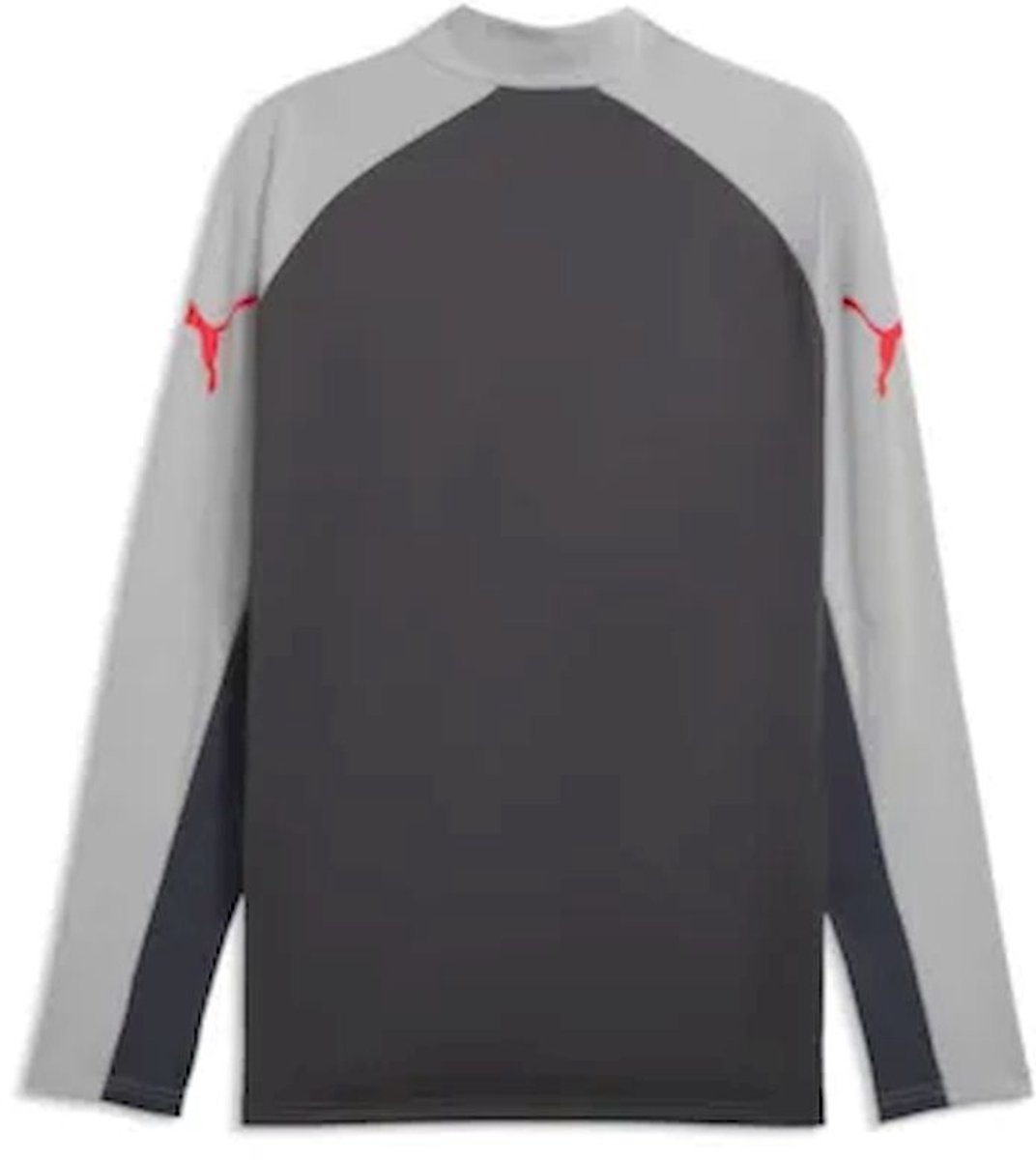 PUMA - individualliga 1/4 zip top - Voetbal sweater heren - Grijs