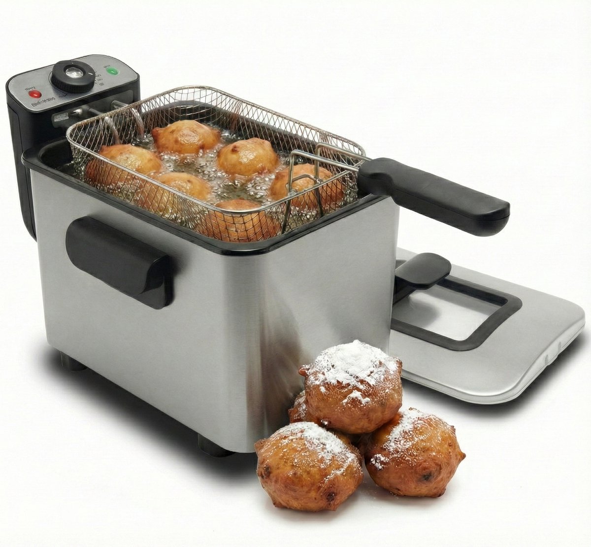 Brabantia BBEK1130 Frituurpan - Friteuse - 4 Liter - 2200 Watt - RVS