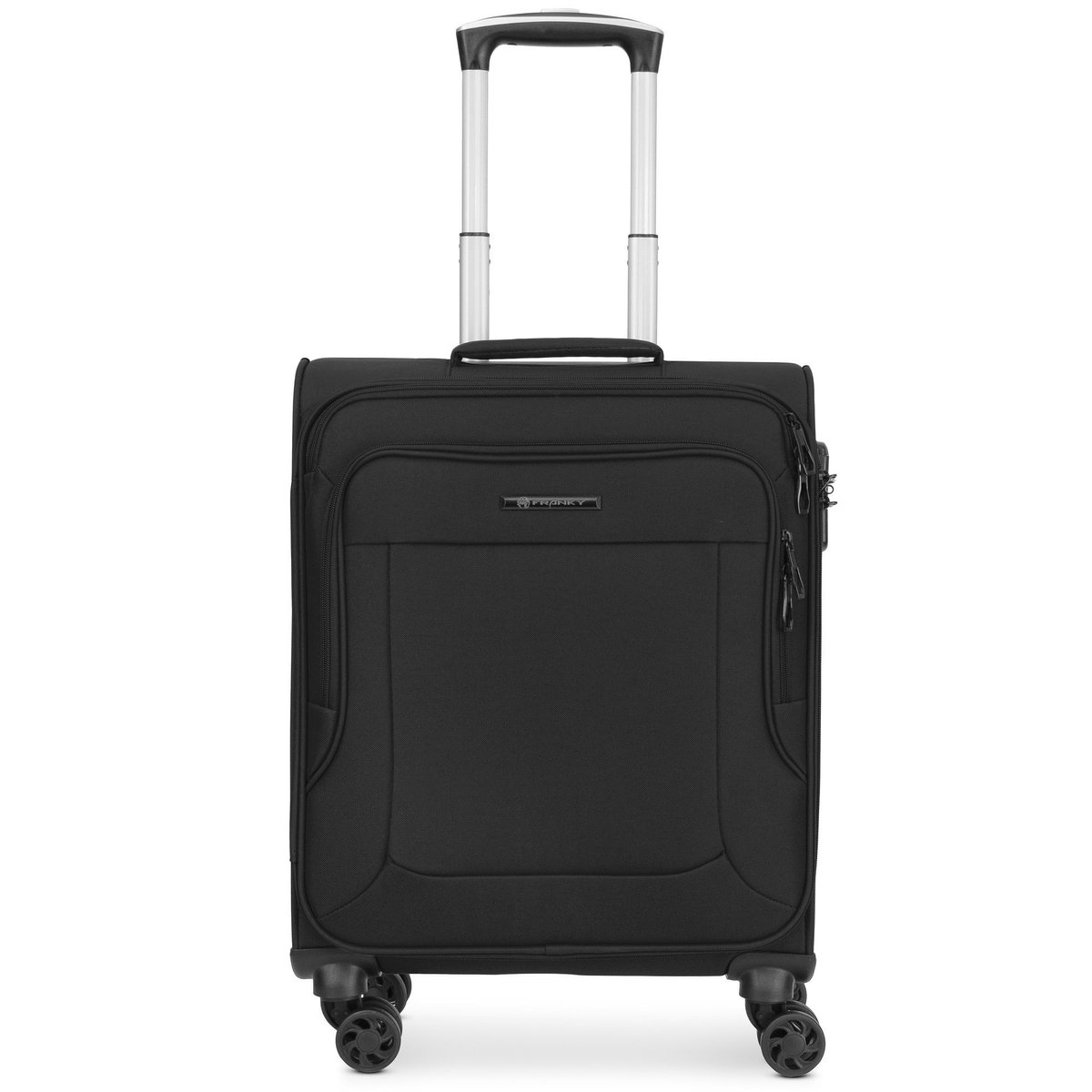 Franky Melbourne 3.0 4-wiel cabinewagen 55 cm - Zachte bagage - Combinatieslot - black
