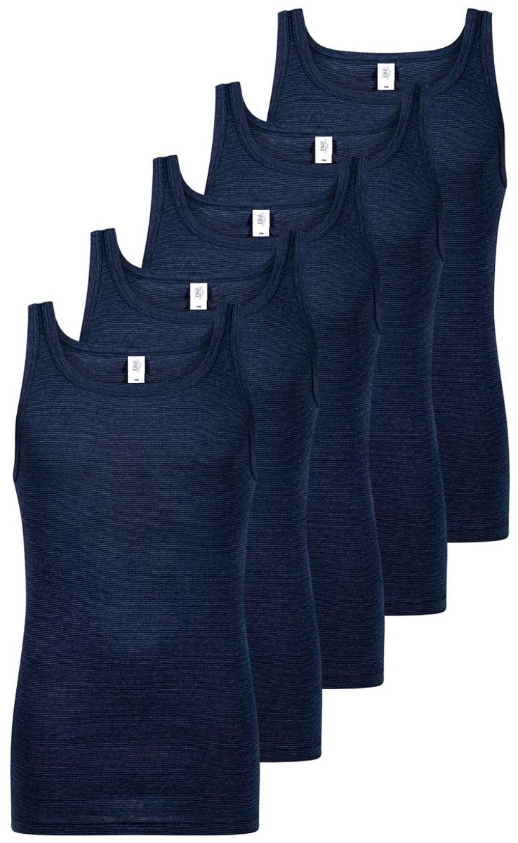 ESGE Heren onderhemd 5 pack - Fijnrib Jeans
