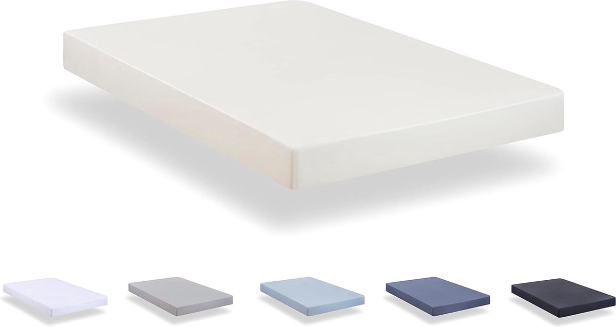 Stunq® Extra Zachte Microfibre Hoeslaken voor Bed 120 x 190/200 cm, Beige