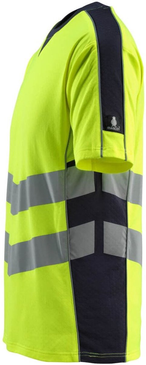 Mascot Safe Supreme T-shirt 50127-933 - hi-vis geel/donkermarine - 4XL