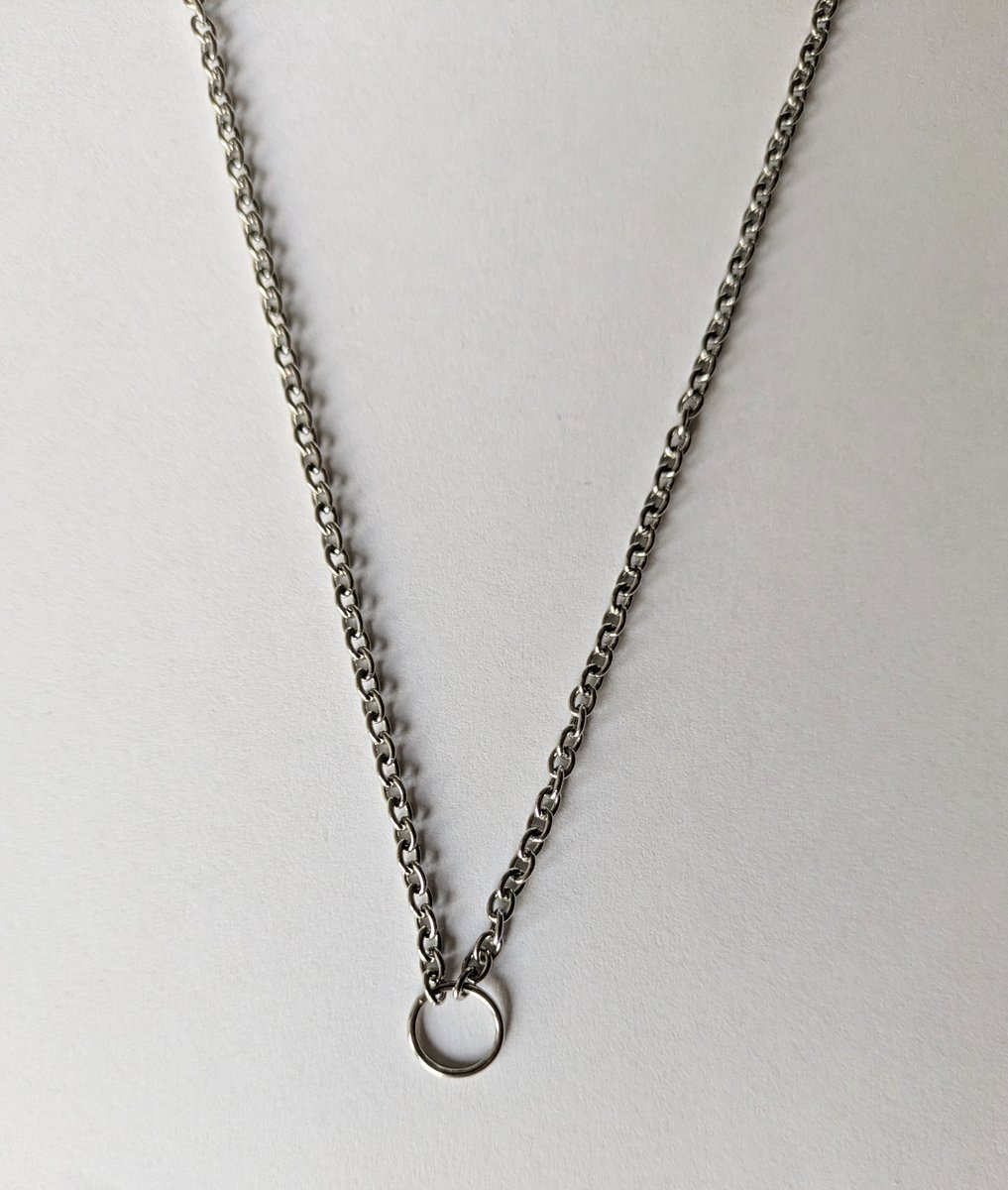 M-apART prachtige Chirurgisch Staal schakelketting 70 cm