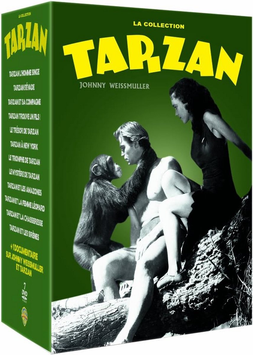Klassieke Avonturenfilms: De Complete Tarzan Collectie met Johnny Weissmuller