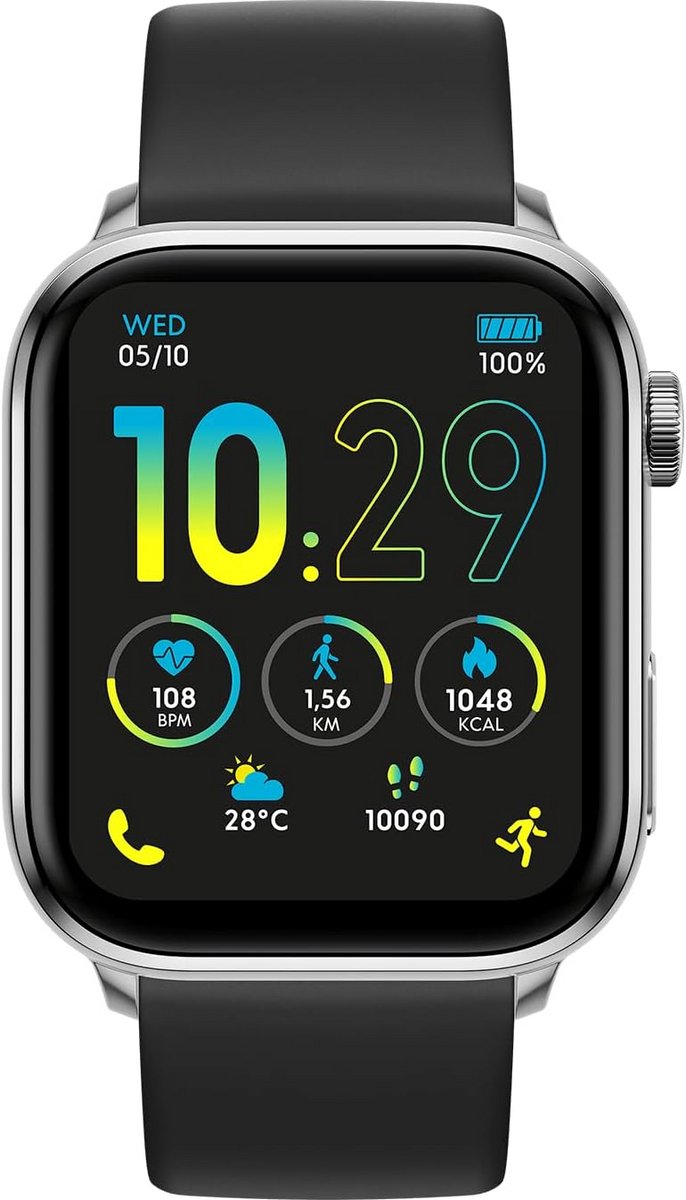 Slimme Smartwatch met GPS en 1.78 inch AMOLED Display - Waterdicht (IP68)