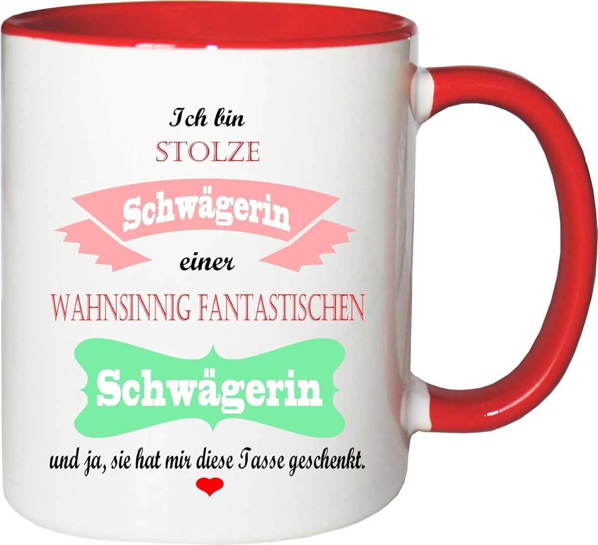 Koffiemok Trots Schoonzus Cadeau voor Schoonzussen Verjaardagsmok