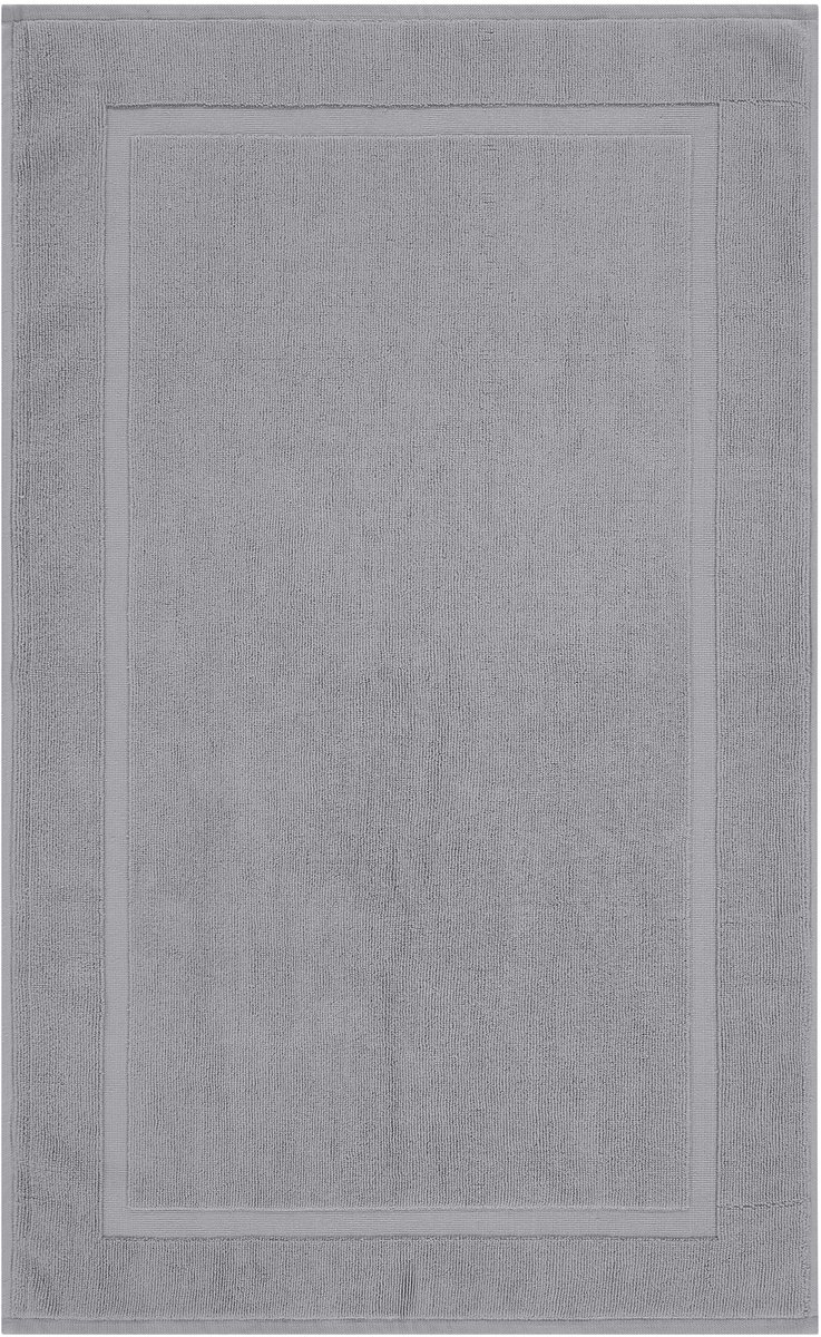 Luxe katoenen badmat - 1200 GSM - 60 x 100 cm - Glacier Grey