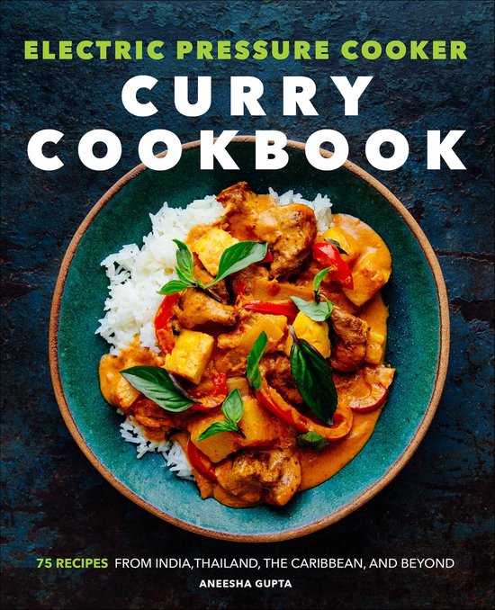 Electric Pressure Cooker Curry Cookbook - cover